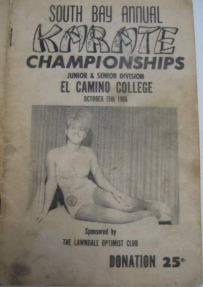 1966 South Bay Annual Karate Championships Program